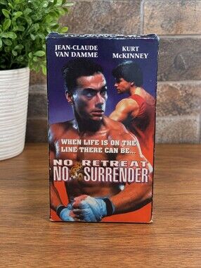 No Retreat No Surrender vhs tape